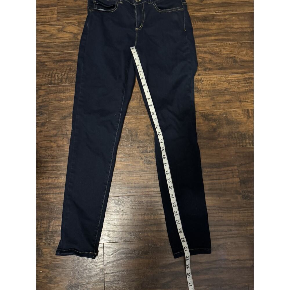 Michael Kors Women's Izzy Skinny Dark Wash Denim Jeans Blue Cotton Blend Size 8 - Picture 7 of 8